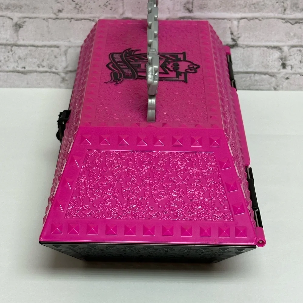 Monster High Authentic Create a Monster Design Lab 2011 Pink Black Coffin Only